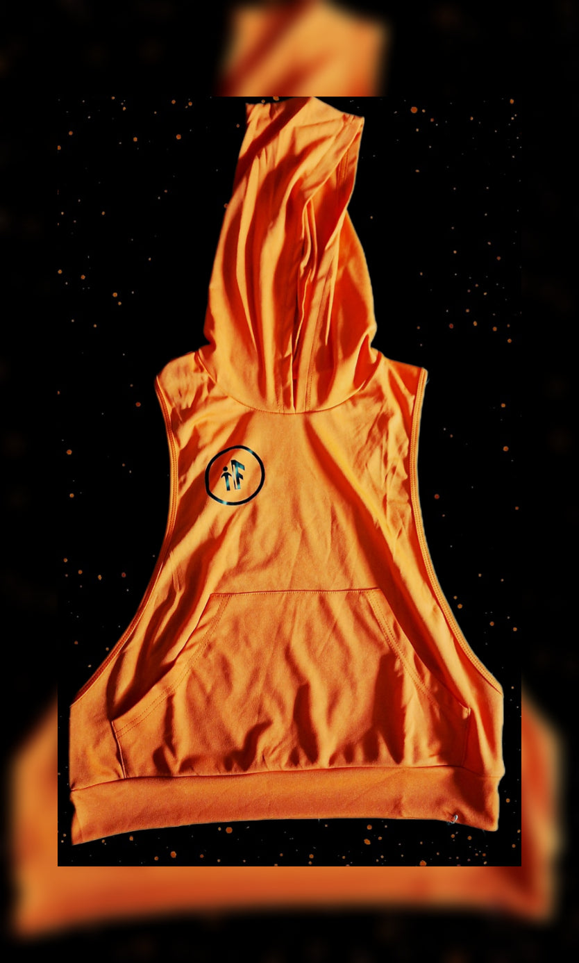 Orange Hooded Tank