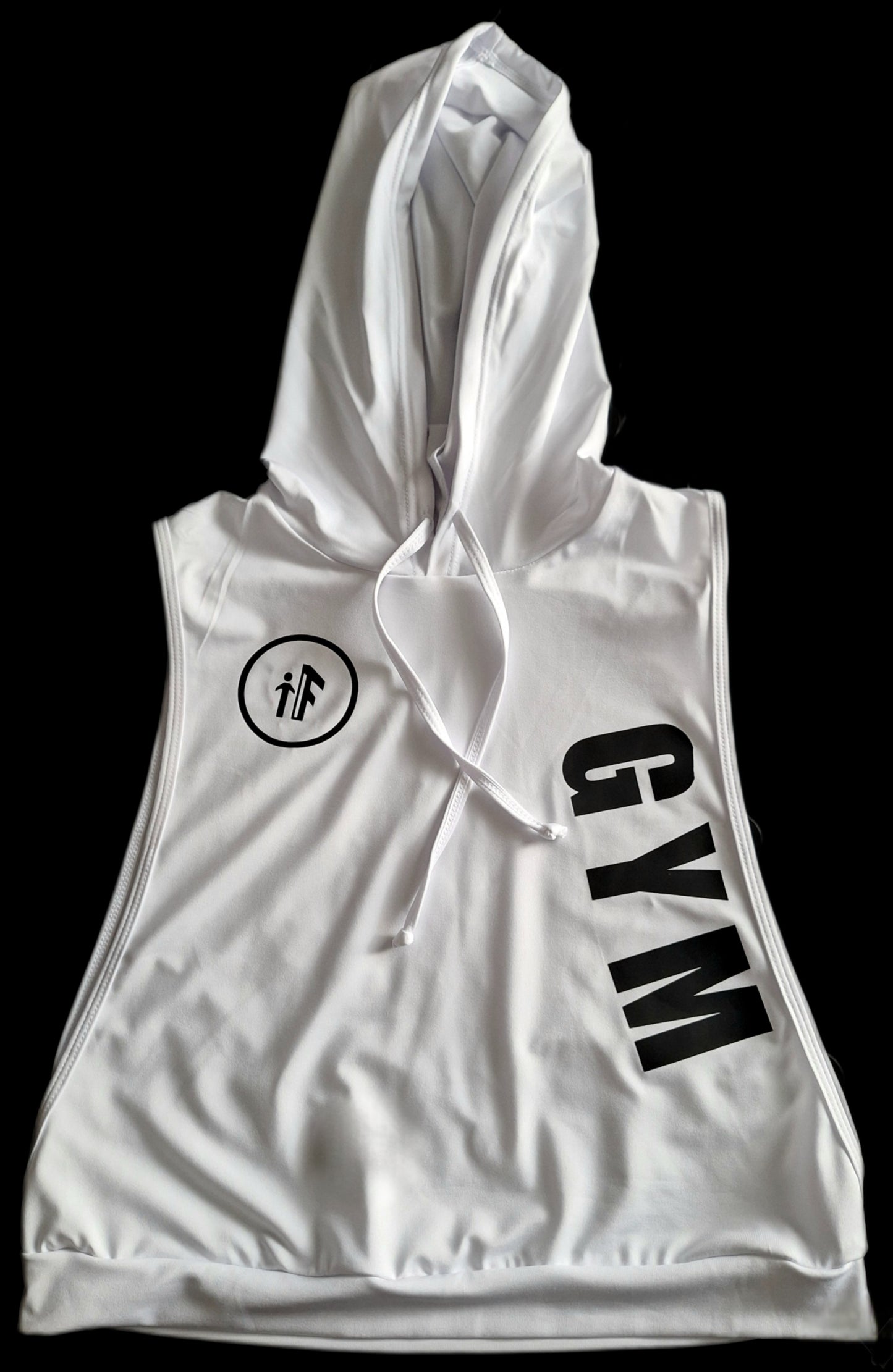White Hooded Tank