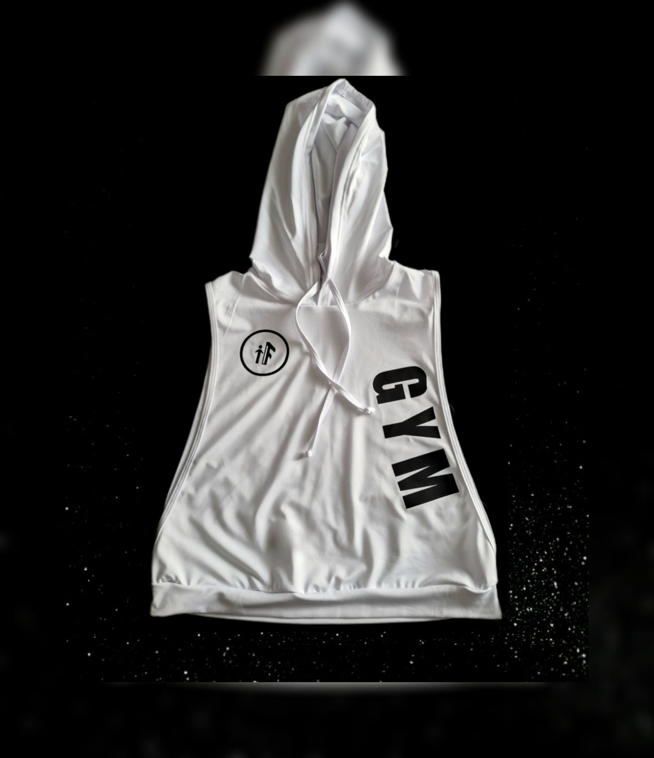 White Hooded Tank