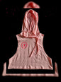 Bubblegum Cropped Hooded Tank