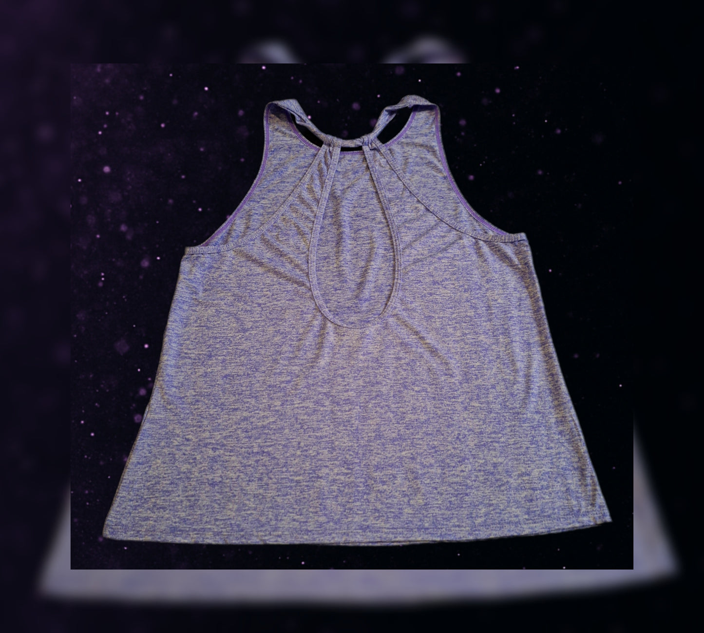 Lavender Mist Cut-Out- Backless Tank