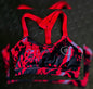 Scarlet Splatter Sport Bra