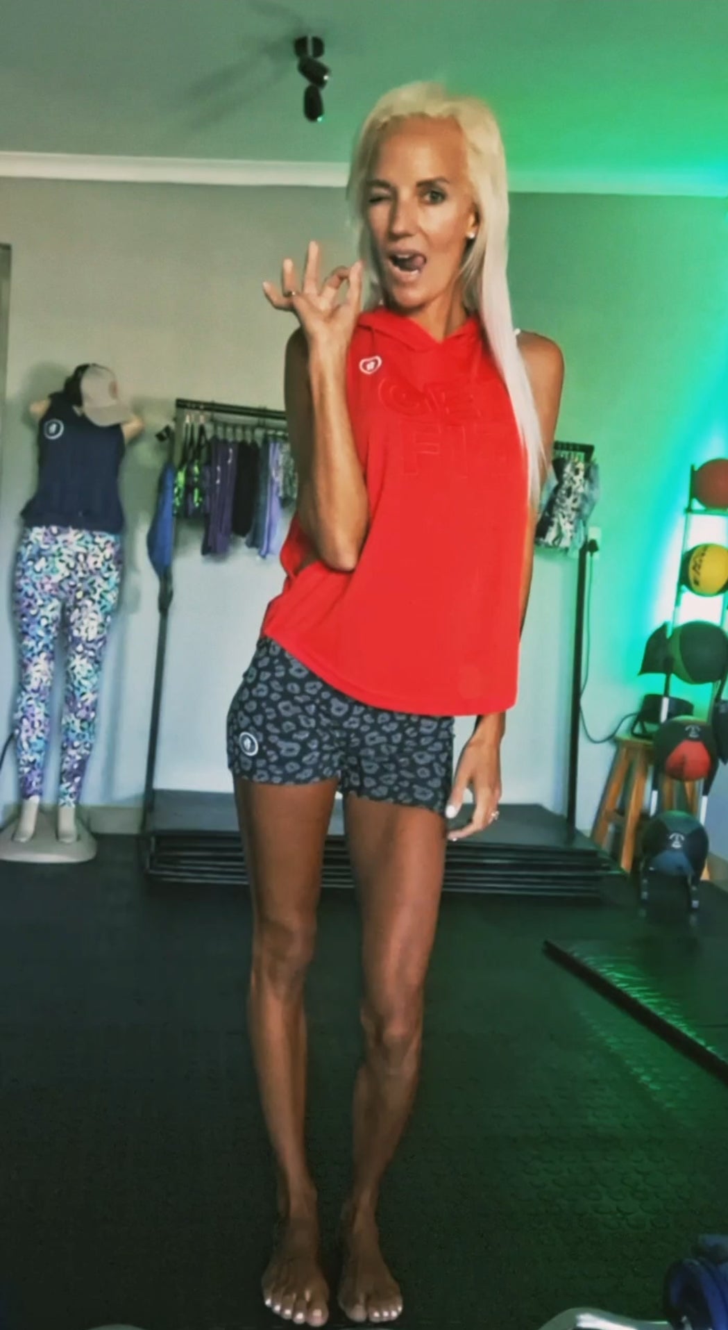 Luminous Volcano Hooded Sweatshirt