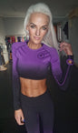 Twilight Fade Cropped Thumbhole