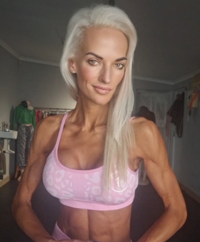Cotton Candy Huntress Sports Bra