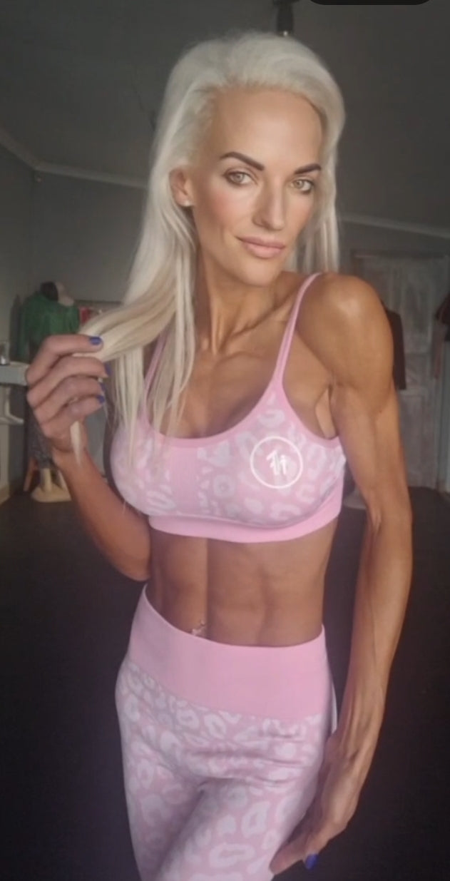 Cotton Candy Huntress Sports Bra
