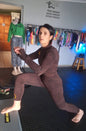 Espresso Wild Cropped Thumbhole