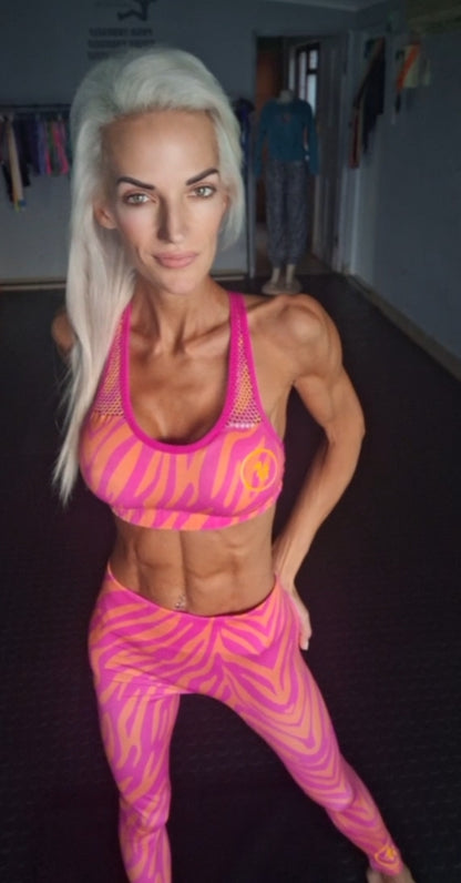 Sunset Safari Sports Bra