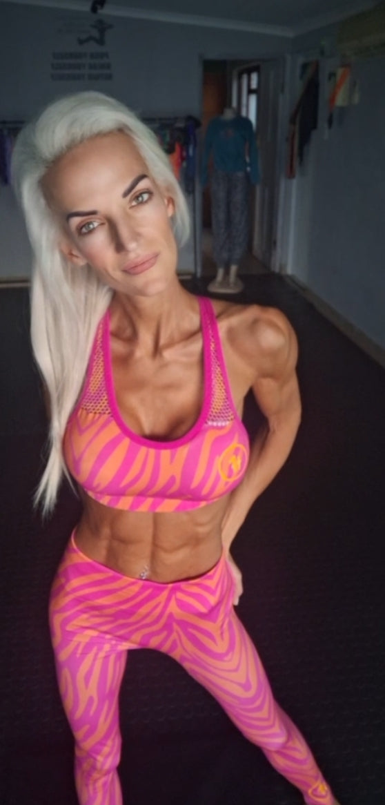 Sunset Safari Sports Bra
