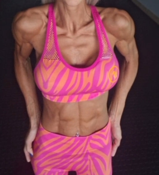 Sunset Safari Sports Bra
