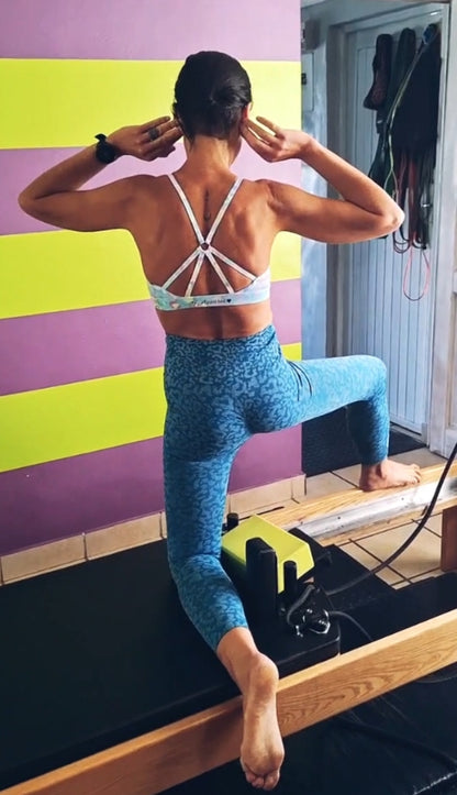 Leopard Lagoon Full Length Tight