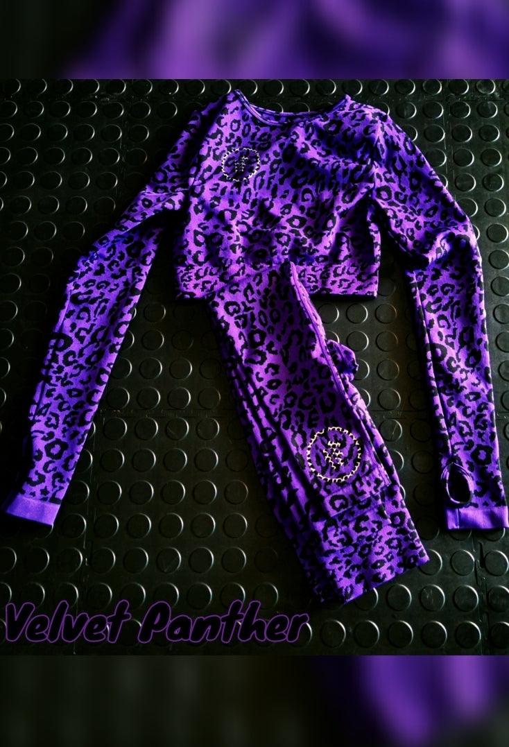 Velvet Panther Full Length Tight