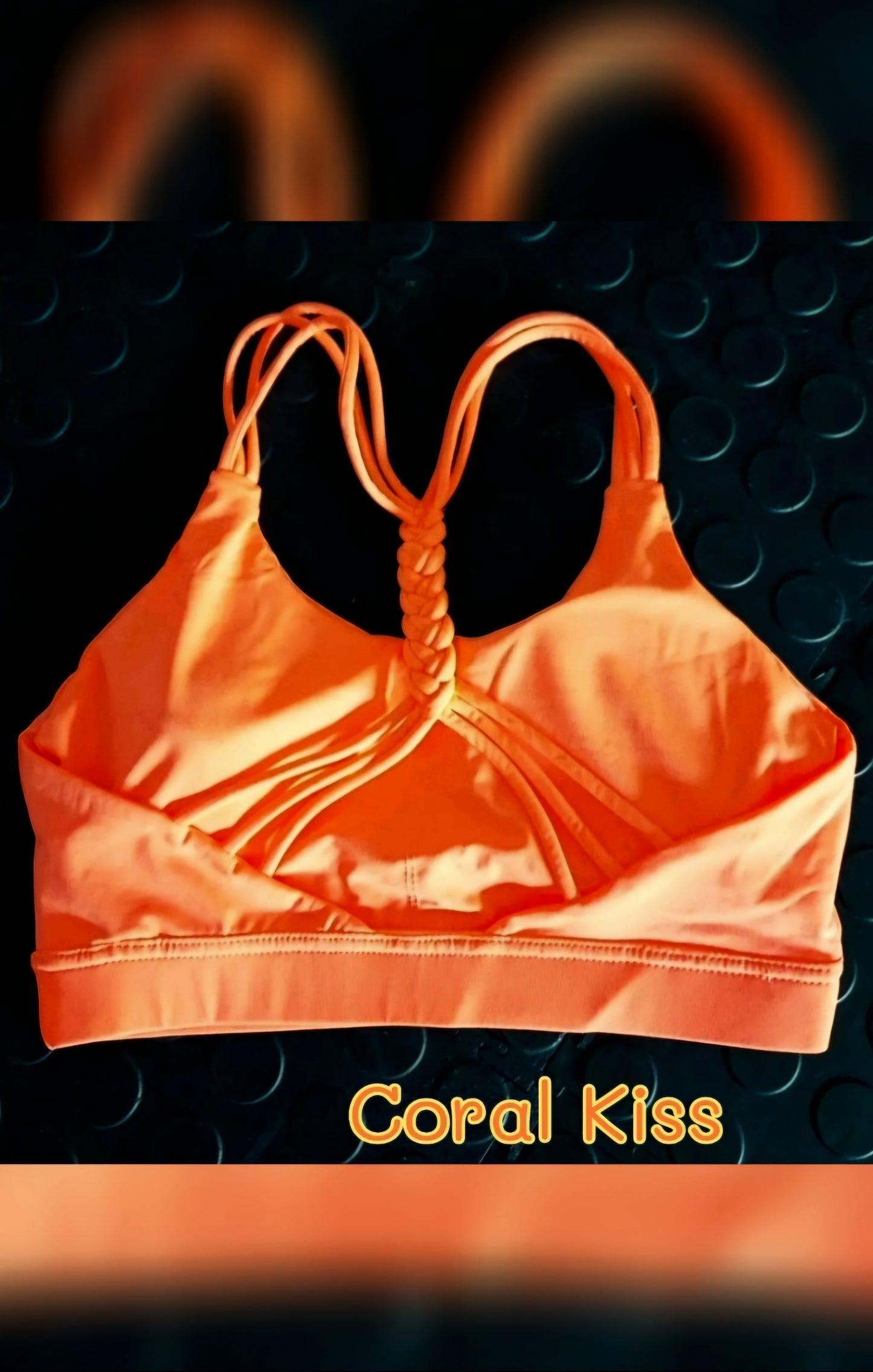 Coral Kiss Sport's Bra