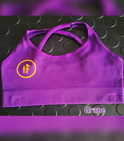 Grape Sports Bra