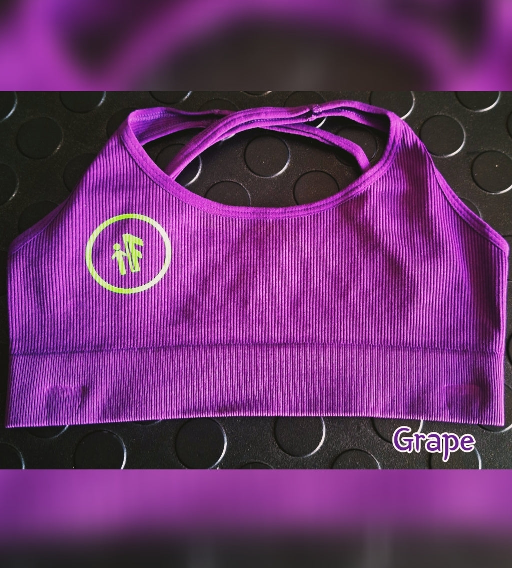 Grape Sports Bra