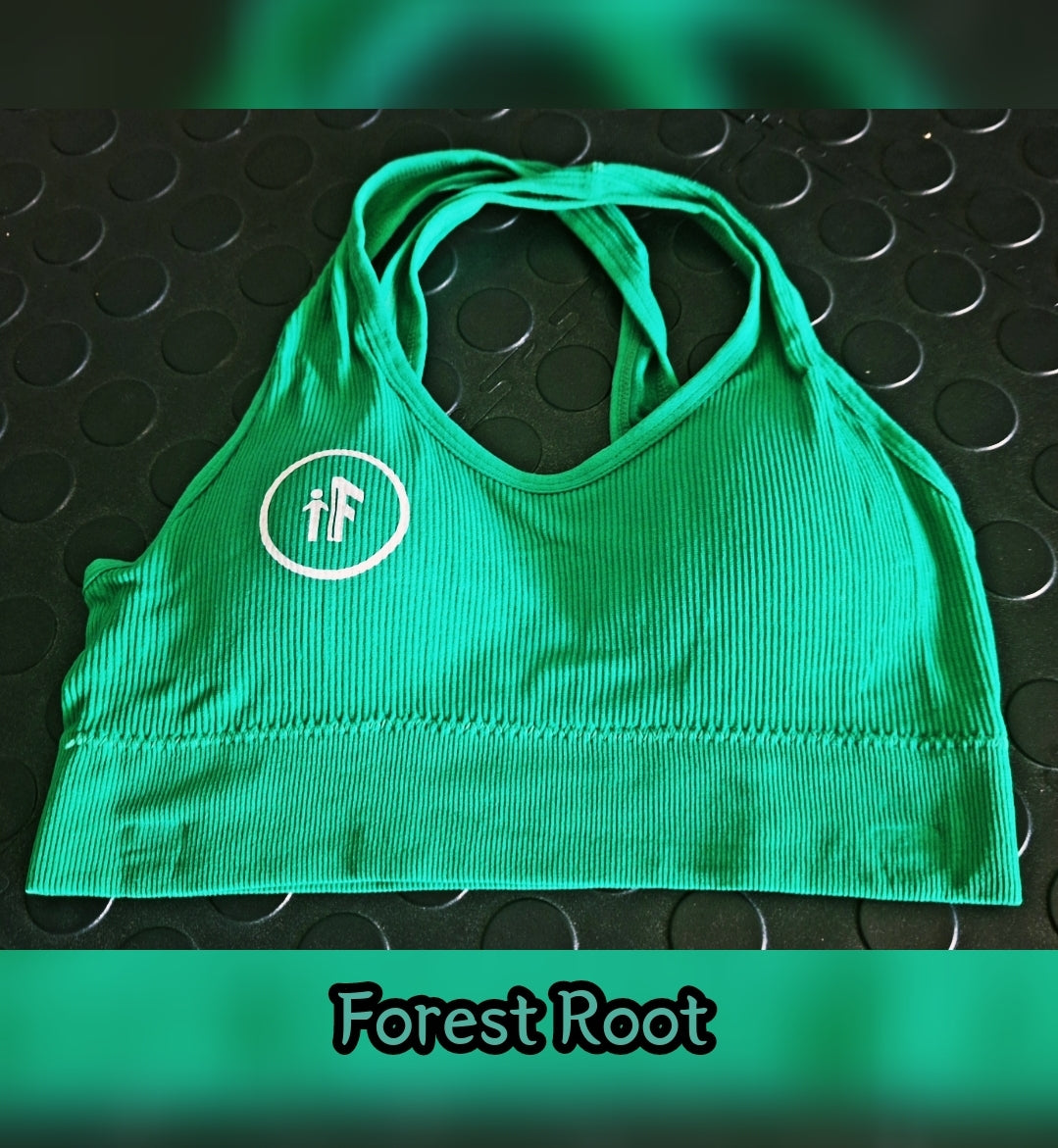 Forest Root (No Padding) Sports Bra