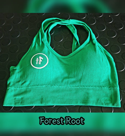 Forest Root (No Padding) Sports Bra