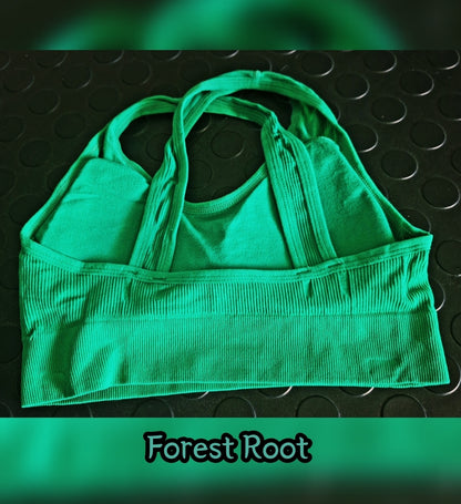 Forest Root (No Padding) Sports Bra
