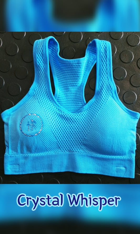 Crystal Whisper Sports Bra