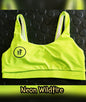 Neon Wildfire Sports Bra