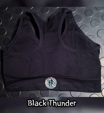 Black Thunder Sports Bra