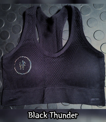 Black Thunder Sports Bra