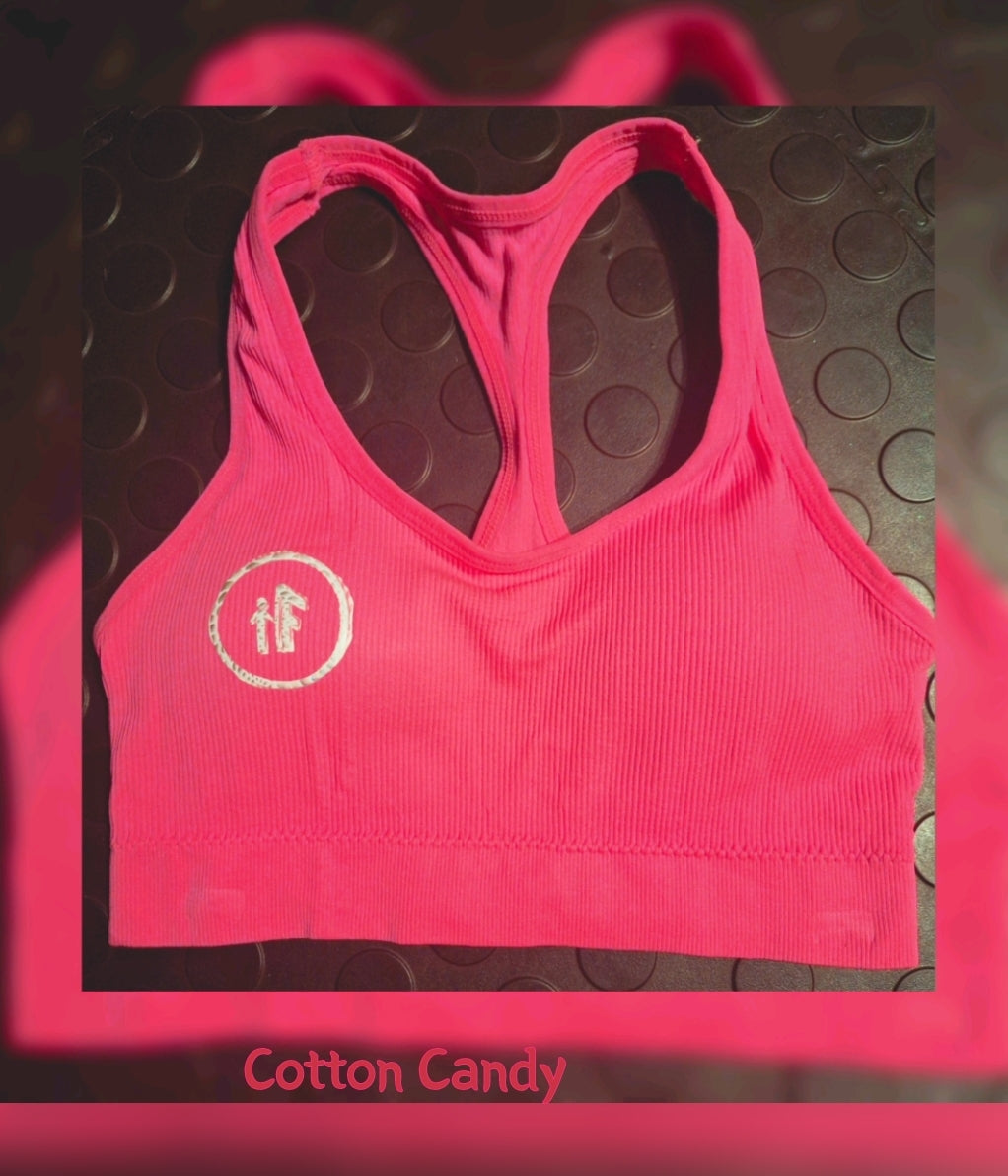 Cotton Candy Sports Bra