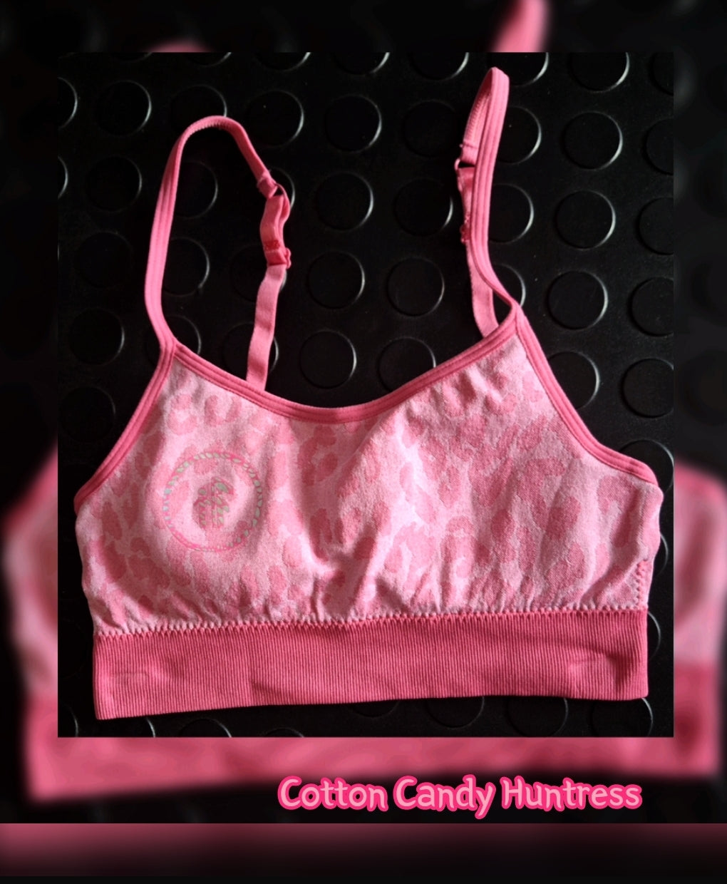 Cotton Candy Huntress Sports Bra