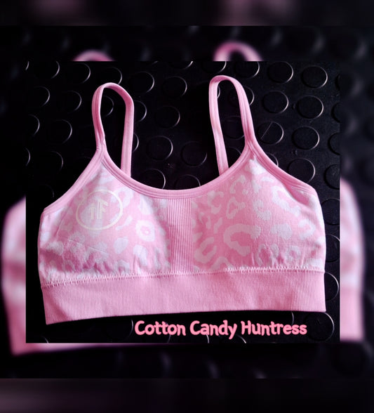 Cotton Candy Huntress Sports Bra