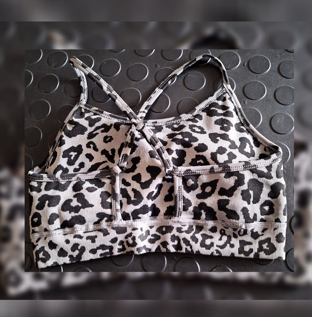 Charcoal Beast Sports Bra