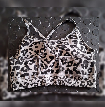 Charcoal Beast Sports Bra