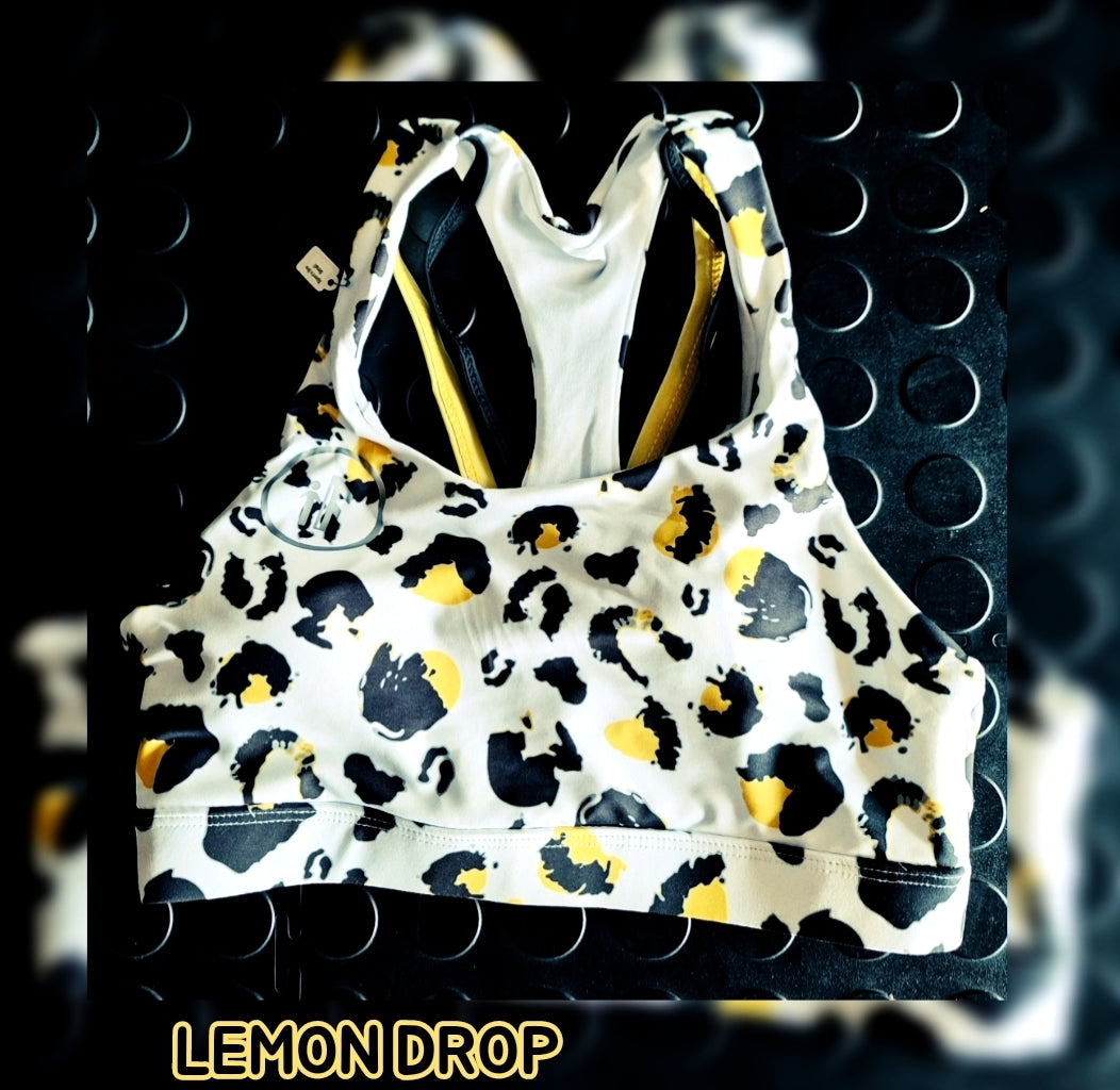 Lemon Drop Sports Bra