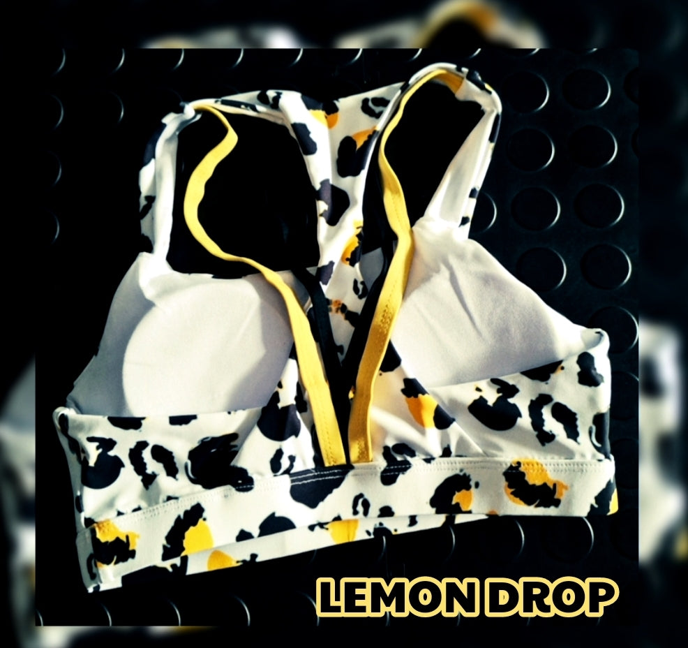 Lemon Drop Sports Bra