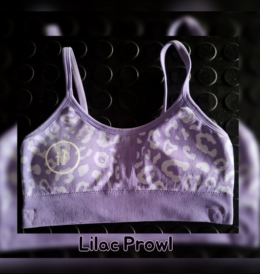 Lilac Prowl Sports Bra