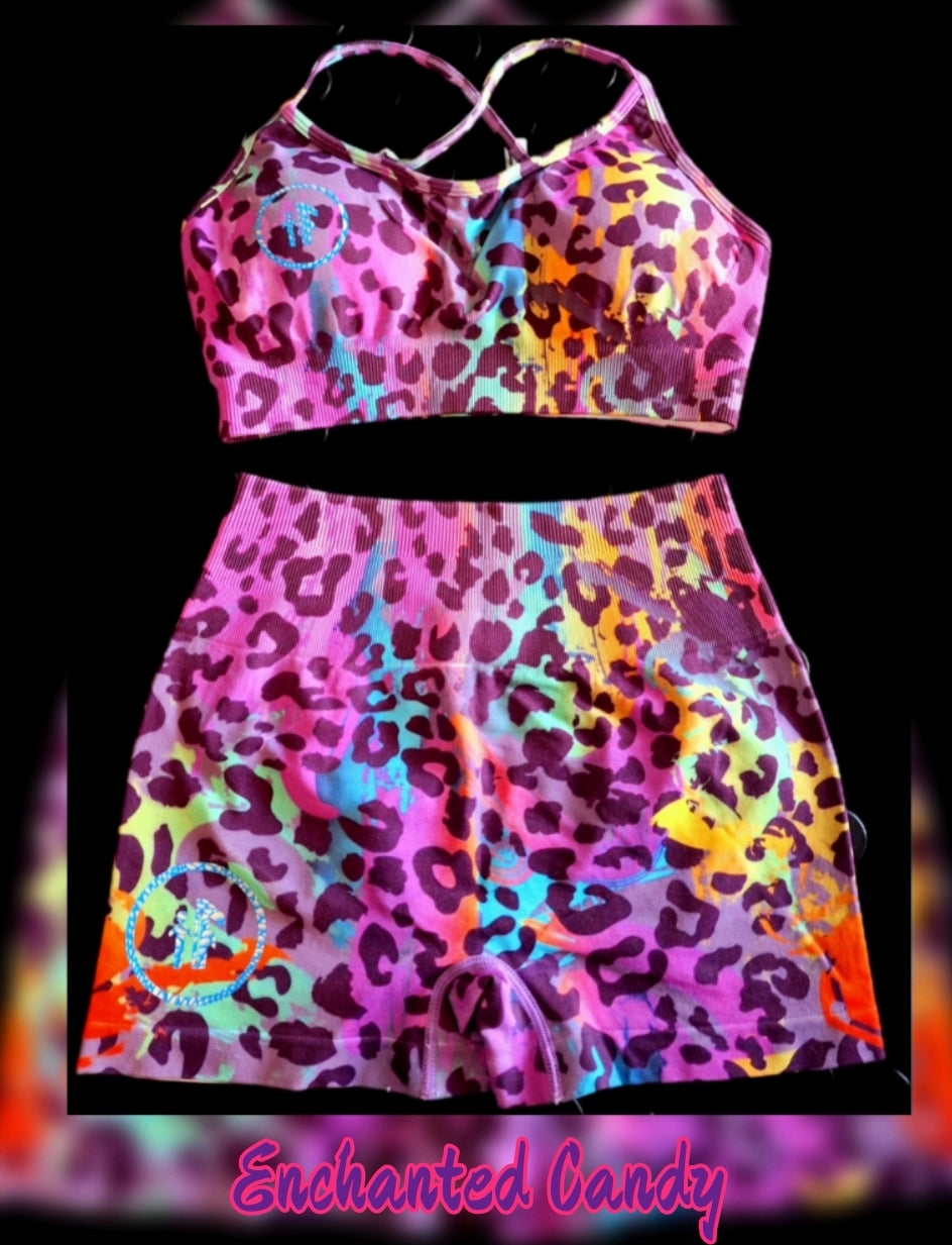 Enchanted Candy Sports Bra