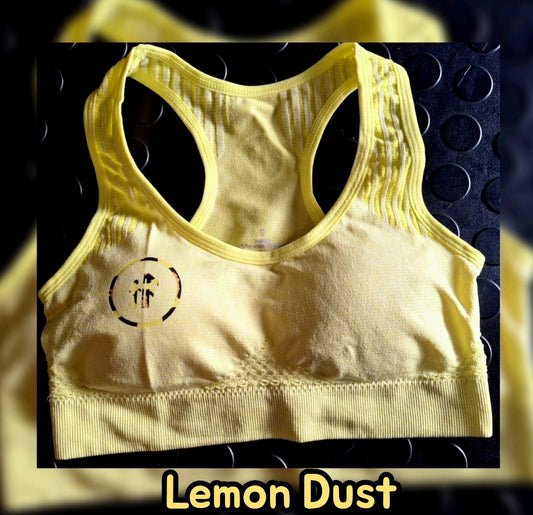 Lemon Dust Sports Bra