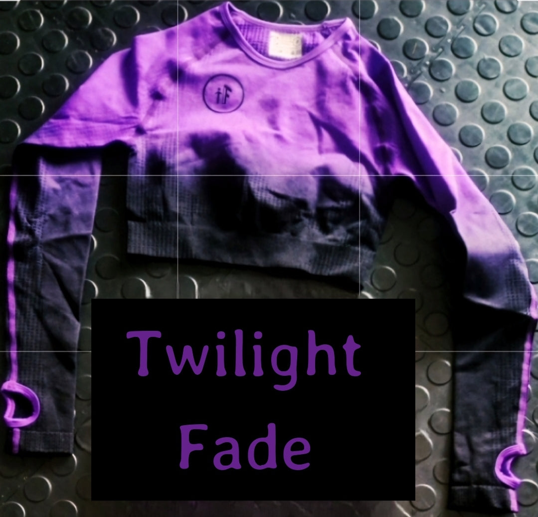 Twilight Fade Cropped Thumbhole