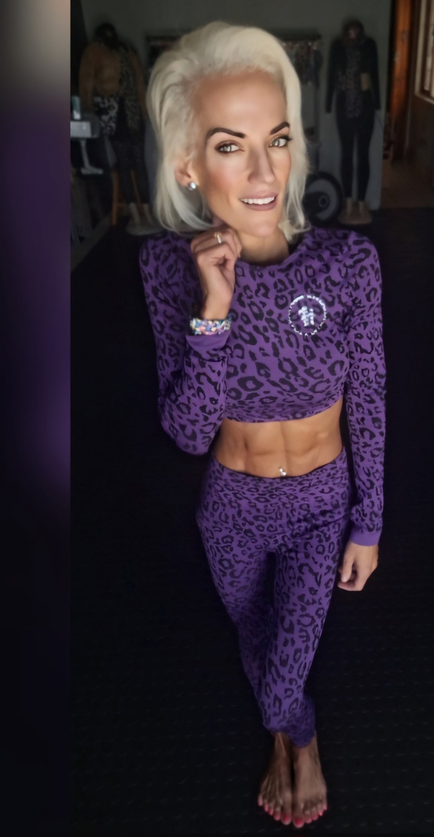 Velvet Panther Full Length Tight