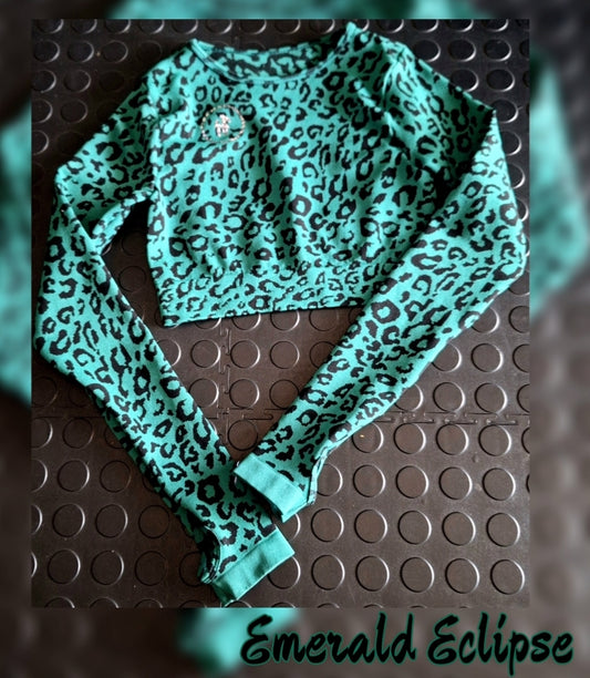 Emerald Eclipse Cropped Thumbhole