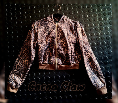 Cocoa Claw Zip-Up Sweatshirt