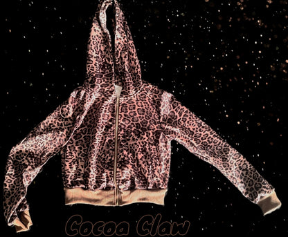 Cocoa Claw Zip-Up Sweatshirt