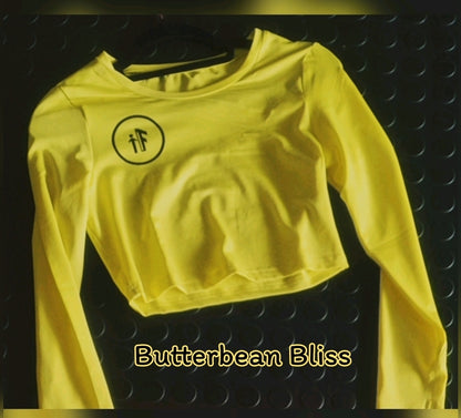 Butterbean Bliss Cropped Sweatshirt