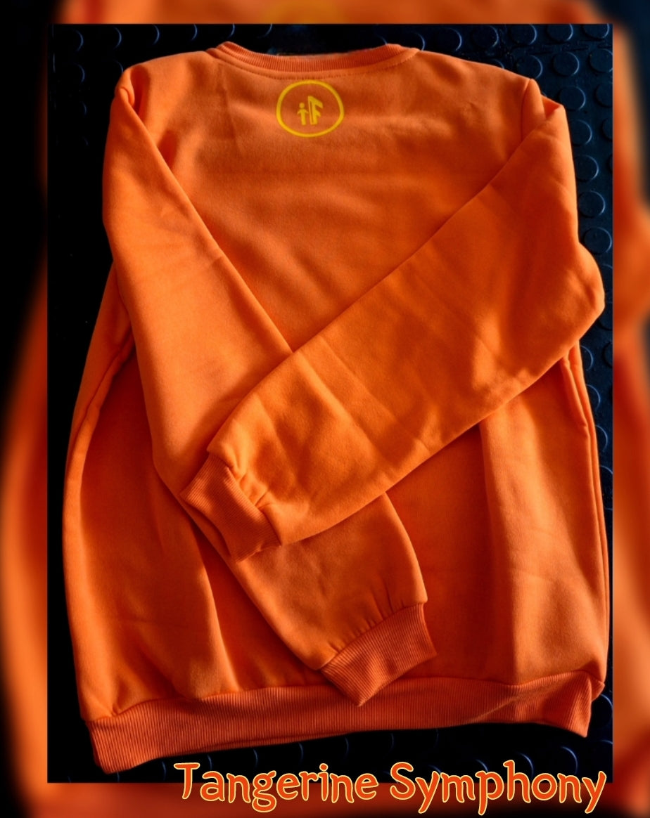 Tangerine Symphony Sweatshirt