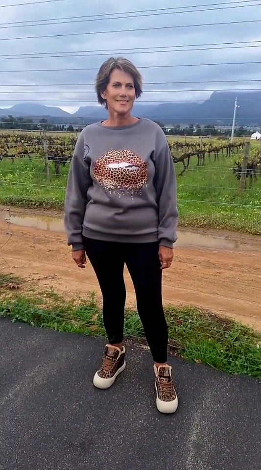 Panther Pout Sweatshirt