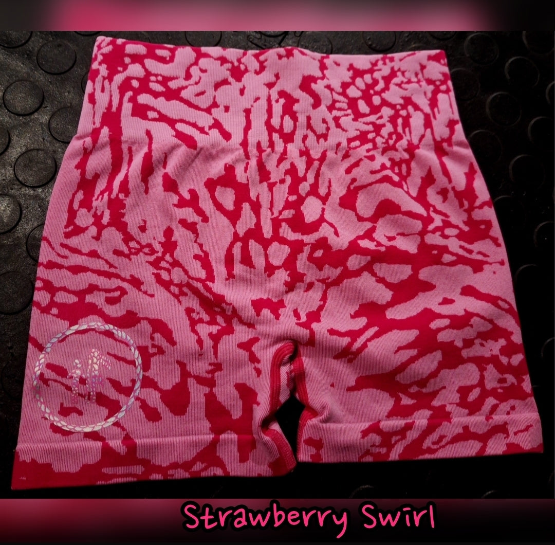 Strawberry Swirl Short Tight