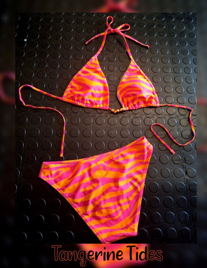 Tangerine Tides Bikini