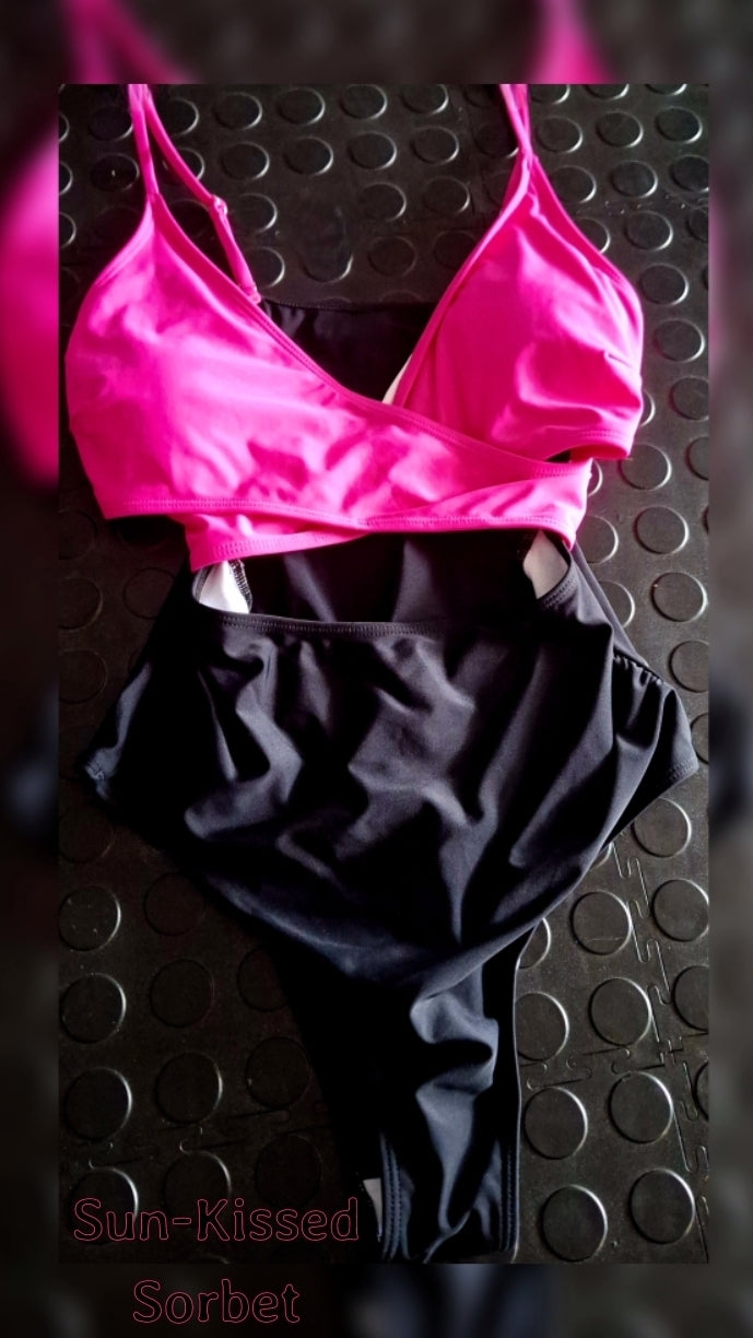 Sun-Kissed Sorbet One-Piece Swimsuit