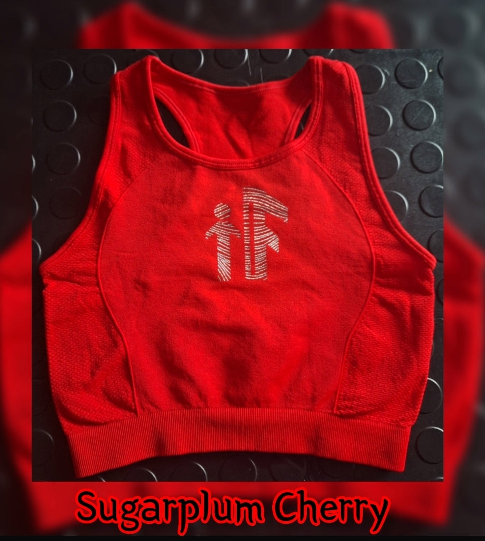 Sugarplum Cherry Cropped Tank