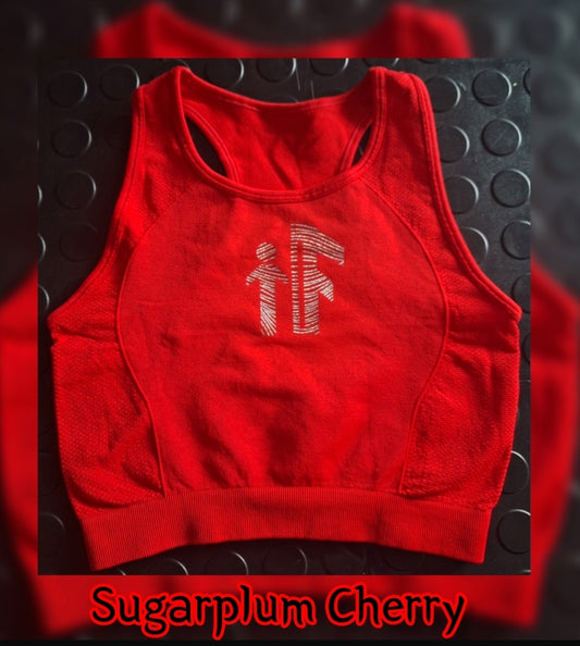 Sugarplum Cherry Cropped Tank