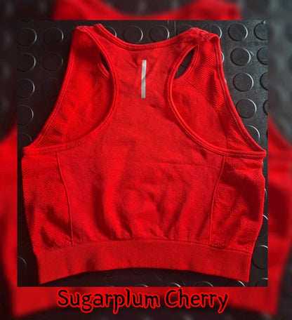 Sugarplum Cherry Cropped Tank